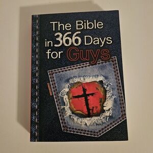 Bible in 366‎ Days for Guys by Carolyn Larsen (2013, Trade Paperback)